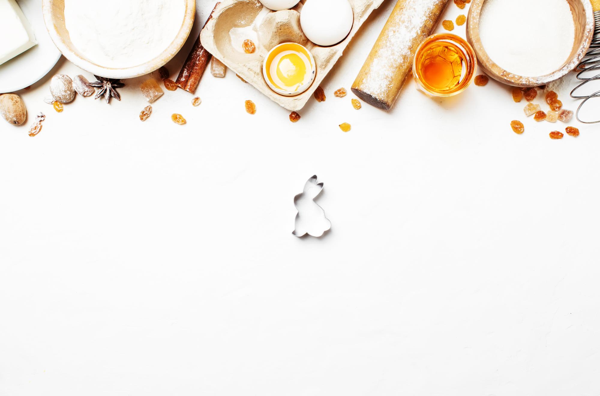 Set utensili e ingredienti per corso